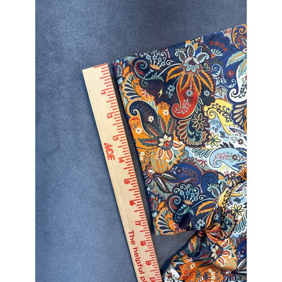 ￼Cremieux Brand Button Up Short Sleeve Shirt Floral/Paisley Pattern Men’s XL - Picture 6 of 7